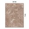 World Rug Gallery Contemporary Palm Leaf Textured Flat Weave Indoor/Outdoor Area Rug 5' x 7' Brown 118BROWN5X7 - alternate 7